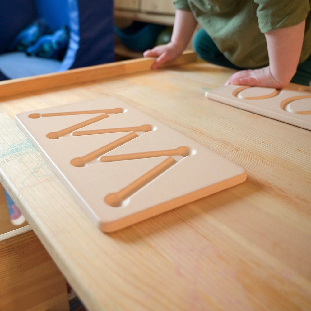 Wooden Breathing Boards Set | Eco-Friendly Stress Relief & Writing Skill Development Tool