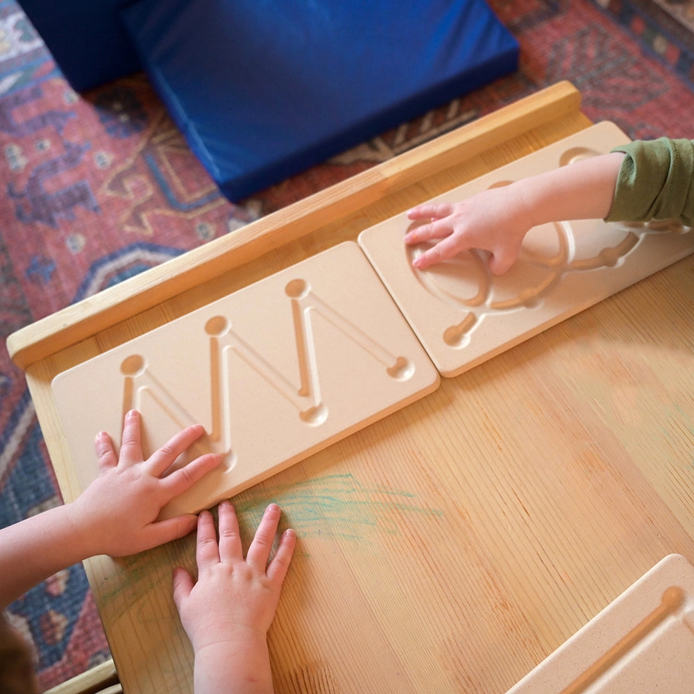 Wooden Breathing Boards Set | Eco-Friendly Stress Relief & Writing Skill Development Tool