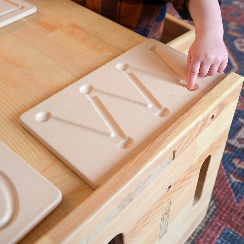 Wooden Breathing Boards Set | Eco-Friendly Stress Relief & Writing Skill Development Tool