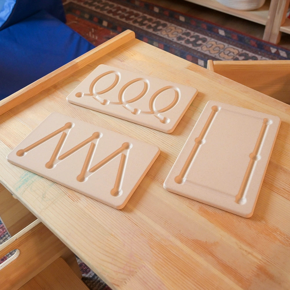 Wooden Breathing Boards Set | Eco-Friendly Stress Relief & Writing Skill Development Tool